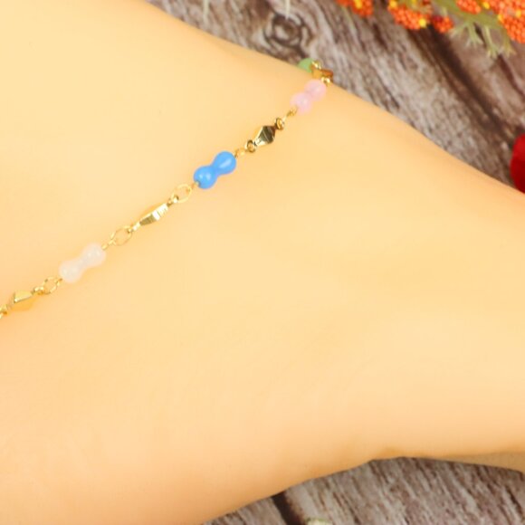 "Dainty Anklet for Women – Elegant Everyday Jewelry & Perfect Gift | MLCRC1211 - Picture 5 of 10